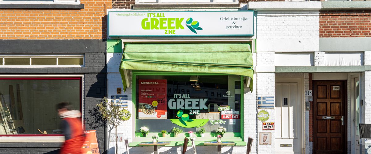 Interieur van een restaurant, klaar voor de overname